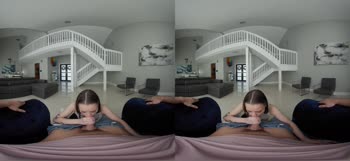 Trinity Olsen's Petite Pleasure in 180° Virtual Reality