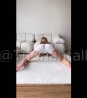 Sexygirlhots' Perfect Pink: Yoga Routine at Home