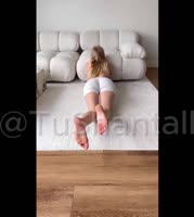 Sexygirlhots' Perfect Pink: Yoga Routine at Home