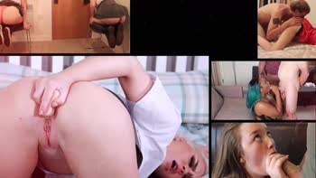 Ellie's Uniform Seduction: Milking Cock at the Gloryhole