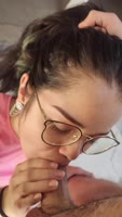 White Wolf OFC - White Wolf's Girlfriend Serves Him a Face-Fucking Masterclass in 60FPS HD