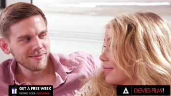 Cliff Jensen Unleashes Passion with Blonde Trans Beauty Gracie Jane