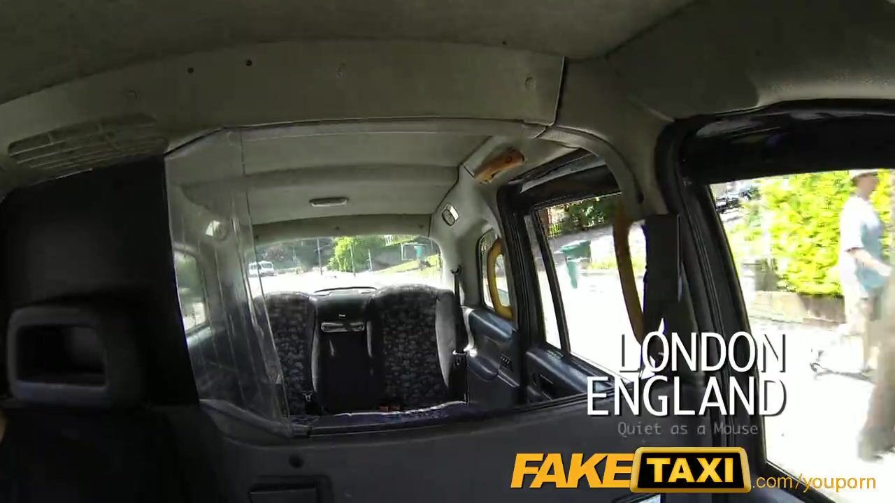 FakeTaxi Gothic looking woman takes a hard cock in London cab