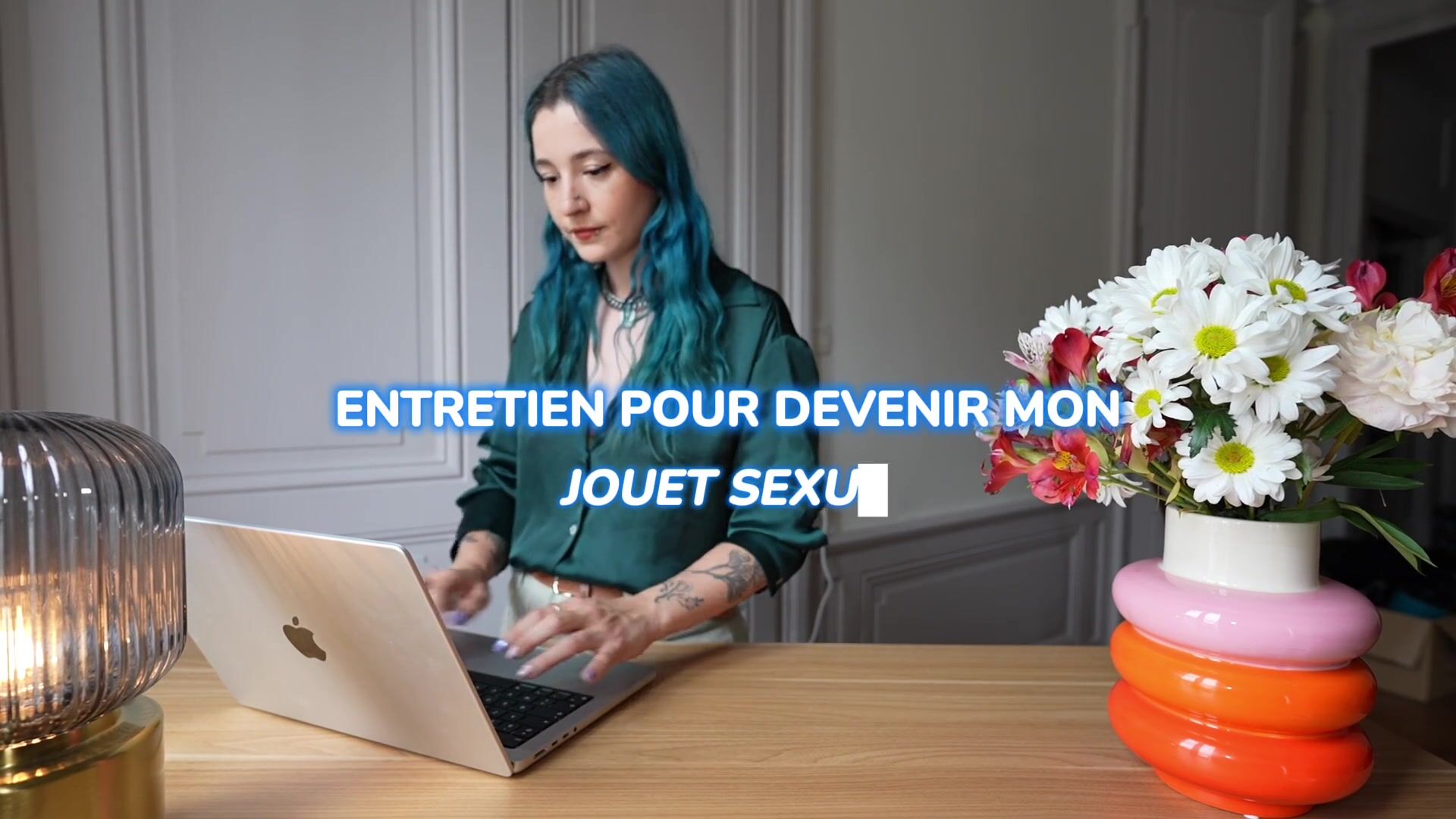 Entretien D'embauche Pour tre Mon Jouet Sexuel - POV Role Play Par Une Franaise Poilue