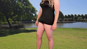 Lucas Nathan King's Big Cock Unleashed at Public Nudist Beach