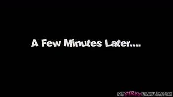 Hot Nerdy Stepsis Talks Me Into Blowing My Load in Her - Leana Lovings -