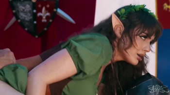 TRANS ANGELS - Rana Katana Serves Dante Colle A Medieval Fantasy With Sneaky Blowjob And Hard Anal