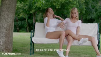 Sybil and Nancy A's Fitness Frenzy Turns to Sultry Outdoor Sex