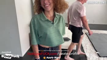 Kane & Jeremy's Steamy College Threesome: Behind the Scenes