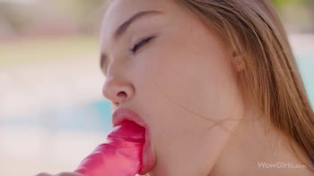 Sonya Blaze's Outdoor Solo Seduction: Fingering & Dildo Delight