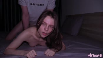 hi Delivers an Unforgettable Ride in Fishnet Stockings