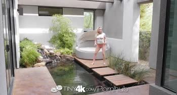 Aubrey Sinclair's Petite Beauty Pounded Hard in 4K