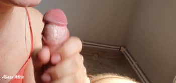 AlissaWhite1 - Alissa's Amateur Blowjob & Handjob Delight