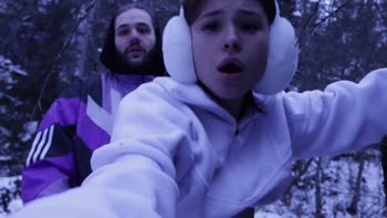 CentauriHadar's Wintertime Bliss: Car Blowjob & Sweaty Doggystyle