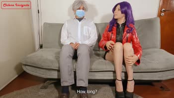 chilena incognita - Misato Takes Shinji's Breath Away in Evangelion Cosplay Threesome