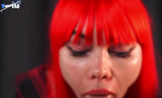Slemgem's Redhead Seduction: Boss's Seed on Those Luscious Lips