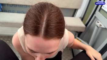 Androlga Tits' Mindblowing Redhead Blowjob Ride