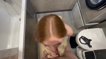 Youngdirtyfox's Step Sis Fantasy - Red-Haired Cutie Takes a Cum-Filled Ride