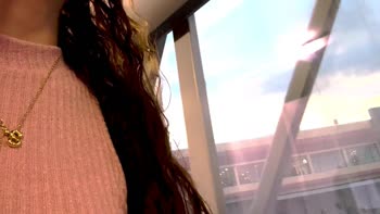 Stephcuteness Finger Frenzy in Public Flight