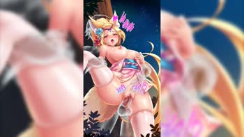 ParadeHentai - Mina's Outdoor Creampie Orgy in 60FPS Anime Delight