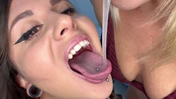 WondersGirlsX's Salty Seduction: Spitting Saliva Kisses & Swapping More