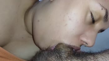 Perverted Ebony's Sizzling Morning - Anal Creampie Blowjob