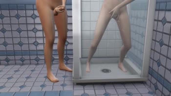 Step Fantasy Unleashed: Futa Stepmom's Shower Surprise with thereasonyoucum