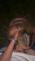 Sweethoney2003's Public Thrill: Car Park Seduction & Sizzling Blowjob