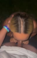 Sweethoney2003's Public Thrill: Car Park Seduction & Sizzling Blowjob
