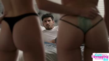 Andi Rose Swallows Rico's Load as Kyler Quinn Watches in Threesome Lust
