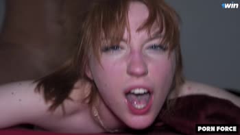 Hardcore Redhead Rodeo - Porn Force's No Mercy Ride