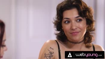 Brooklyn Gray's Redhead Romance with Sabina Rouge: College Lesbians Unleash Passion