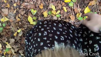 Thea Croft's Park Pleasure: Steamy POV Public Sex in 60FPS