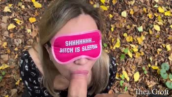 Thea Croft's Park Pleasure: Steamy POV Public Sex in 60FPS