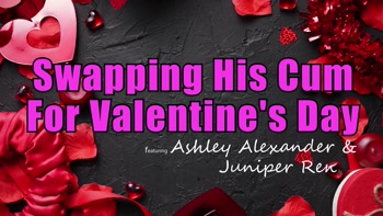 Ashley Alexander & Juniper Ren Share A Lucky Valentines Pussy Pounding - S6:E3