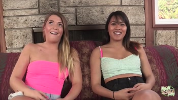 Stunning Guy Stuns Bisexual Beauties in Sensual Threesome