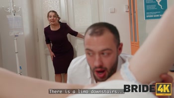 BRIDE4K. Nata Gold has sex with her Doctor instead of her Husband