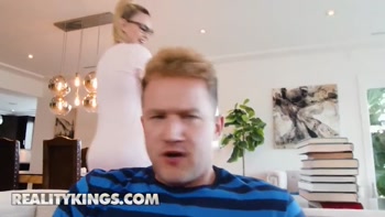 Van Is Horny But Can't Convince His Gf To Have Sex So He Fucks Her Hot Roomie Heather Honey - REALITY KINGS