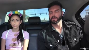 Raver Slut Brings Home Fat Dick For A Ride