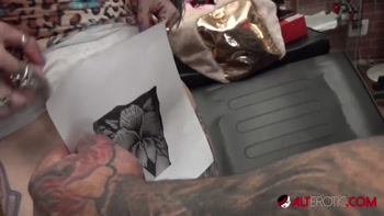River Dawn Ink's Sizzling Blowjob After New Tattoo