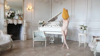 Blonde Teen (18+) Goddess Teases Solo Delight