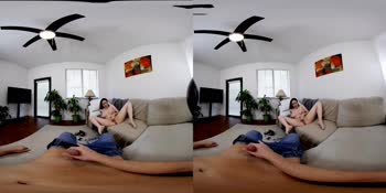 Horny Stepsister Learns Sex from Stepbrother in Sinful VR
