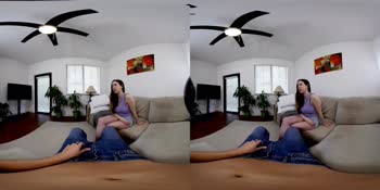 Horny Stepsister Learns Sex from Stepbrother in Sinful VR