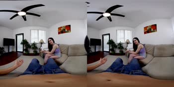 Horny Stepsister Learns Sex from Stepbrother in Sinful VR
