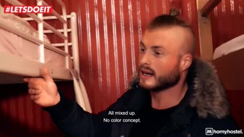 Silvia Dellai's Steamy Hostel Hookup