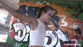 Cindy Shine's Morning Run: Fingering in Public and Satisfying Her Cravings