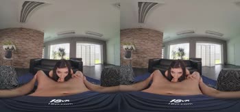 Emily Pink's Anal Delight in 180° VR: Deep Throat & Blowjob