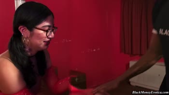 Lucy's Nerdish Naughty Delight: BBC Punishes Her Big Ass Latina Body