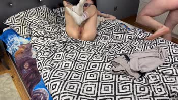 OlltoMs69's Hot Tattooed Brunette Surprises Him