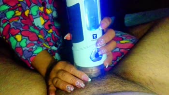 BestMexicanPussy Wows with Lightning Fast Handjob & Vibrator Delight